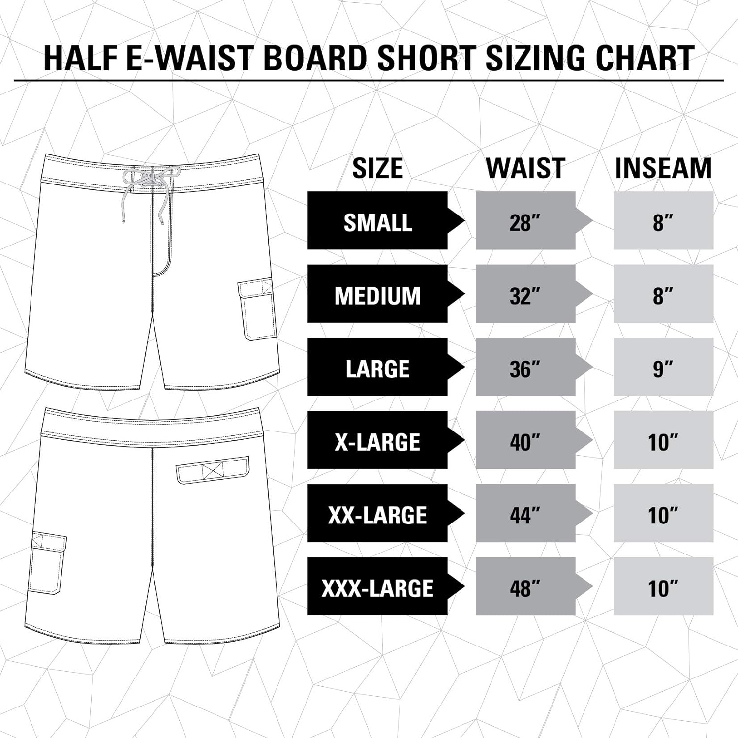 Corona Men's Woody Wagon Boardshorts Swim Trunks