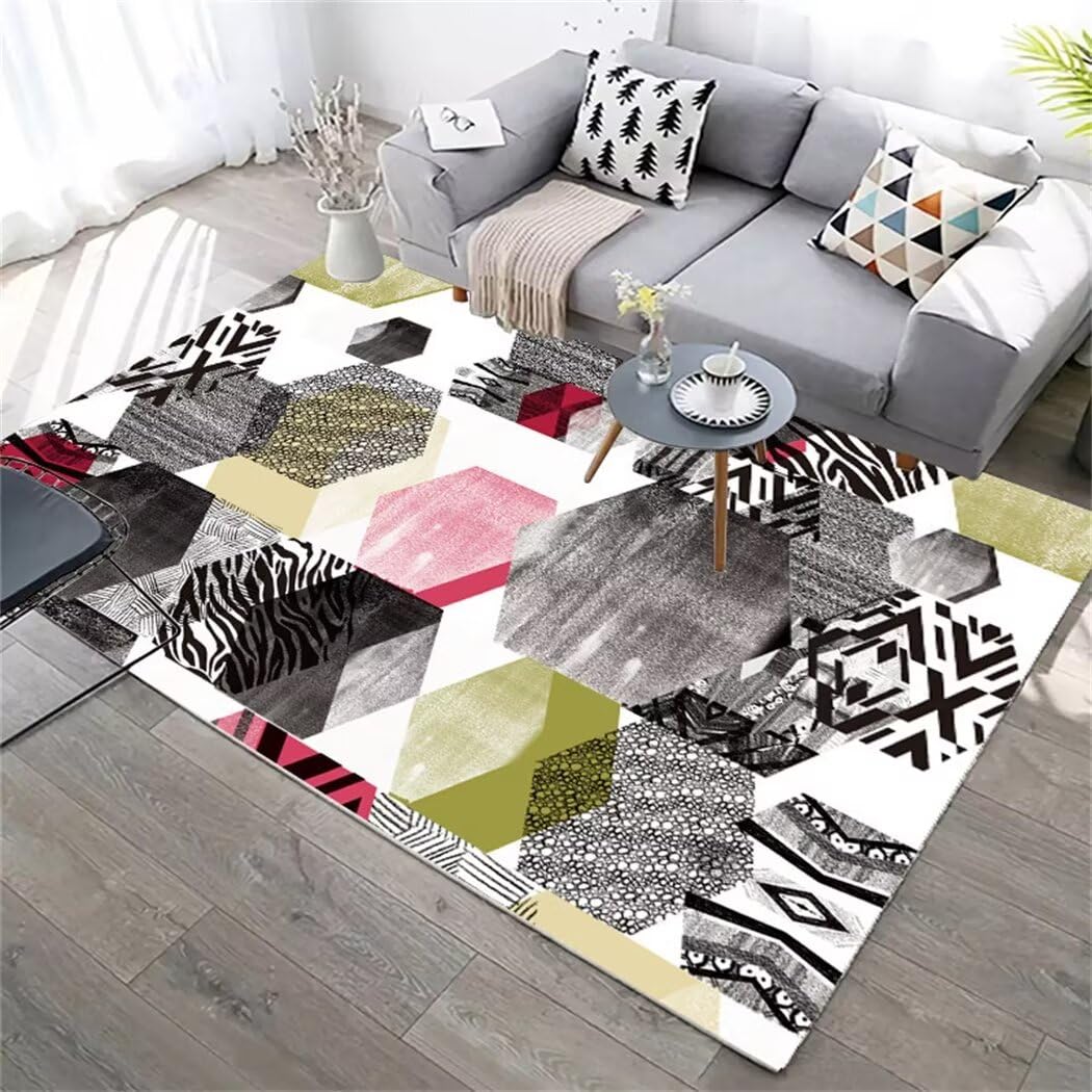 Tapis chambre gris et moderne pour grand salon chaleureux et espace de jeu enfant