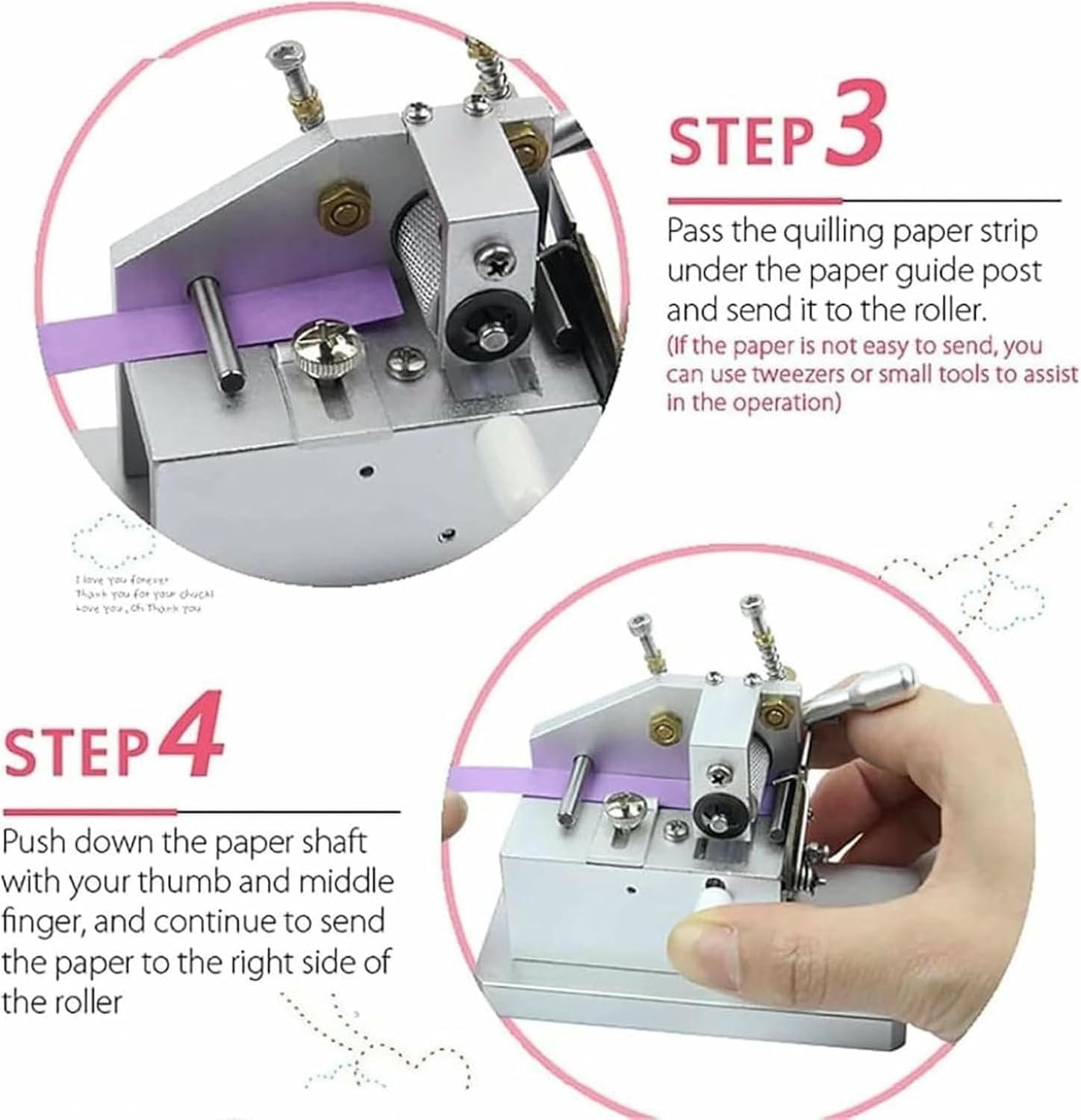 DIY Electric Paper Quilling Machine, Adjustable Tassel Length and Width for Handmade Unique Crafts~/