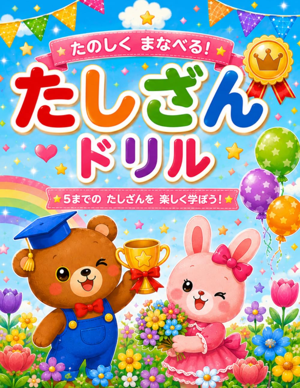 たのしくまなべる！たしざんドリル