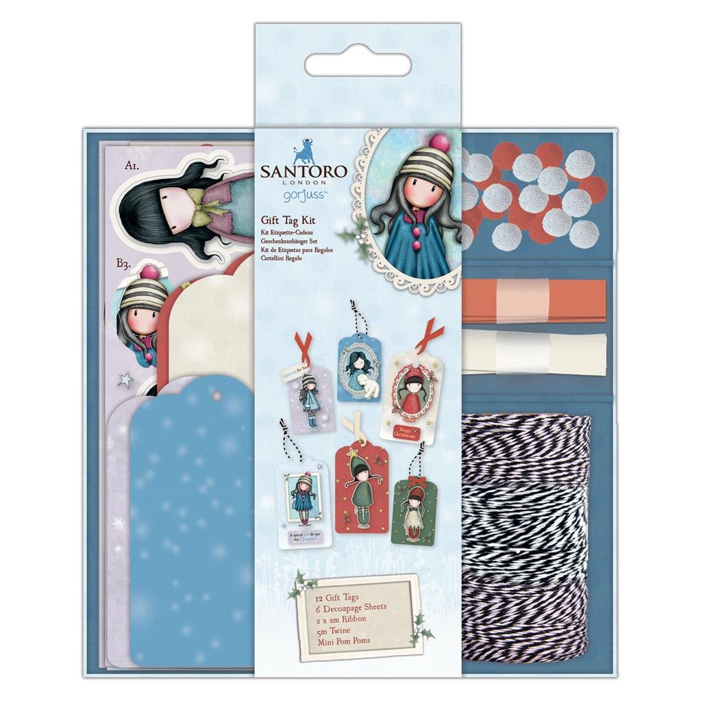 Santoro Gorjuss Gift Tag Kit, Multicolour, One Size, GOR 171900