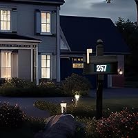 Vista 5 de Reflective Mailbox Numbers Sticker for Outside, 1.5 Inch, For Mailbox, Windows, Door, Trucks and Homes, Three Character Custom Address Numbers