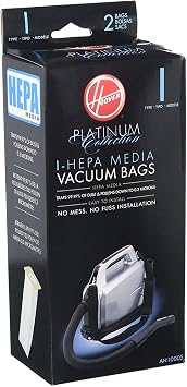 Hoover Platinum "I" Bags 2 Boxes 4 Bags Total Genuine