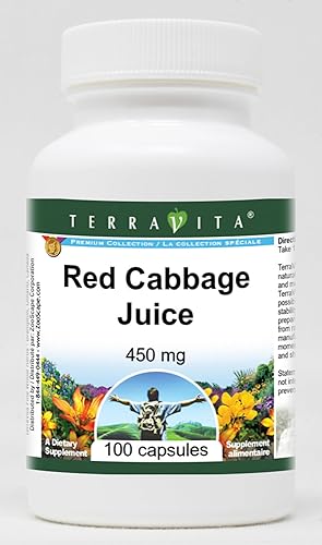 Terravita Jugo de col roja - 450 mg (100 cápsulas, ZIN 519606)