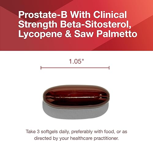 Miniatura 7 de PROTOCOL FOR LIFE BALANCE Prostate-B Clinical Strength - Suplemento para la salud de la próstata para hombres - con beta-sitosterol, licopeno y