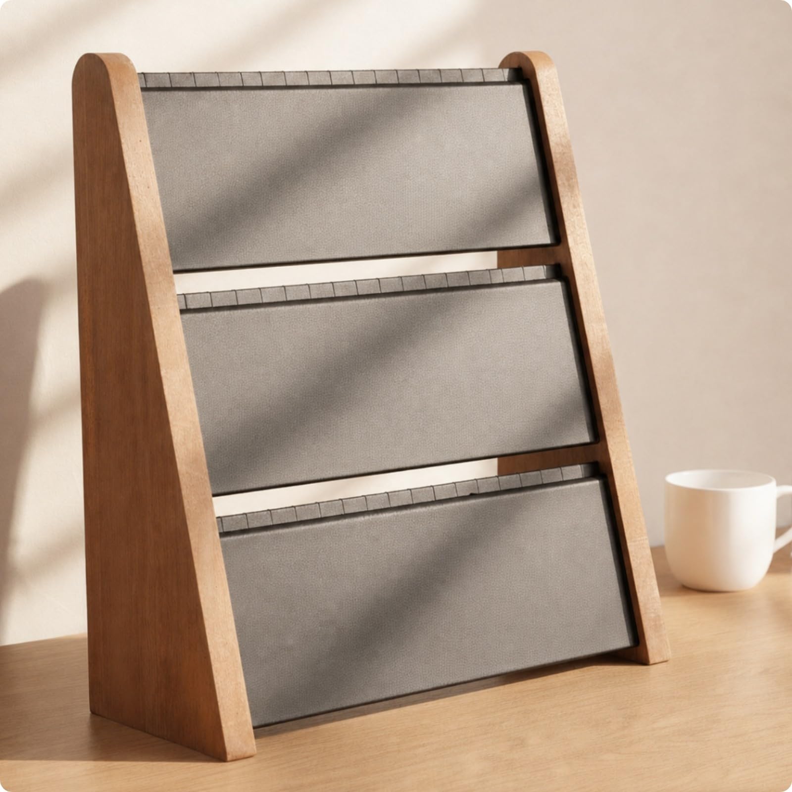 TISHITA Organizzatore per Collane Resistente, Grigio