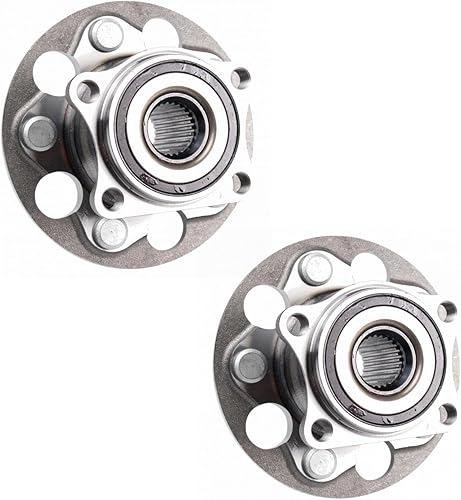 Vista 1318 de TRQ Juego de 2 rodamientos y bujes de rueda trasera izquierda y derecha compatible con Ford Expedition 2007-2010 Lincoln Navigator 2007-2010