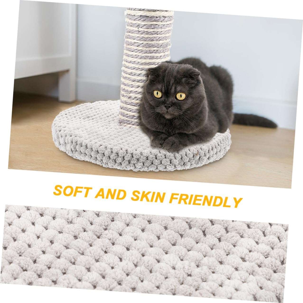 2pcs Cat Scratching Posts Kitten Climbing Frame Indoor Wear-Resistant Sisal Scratcher Poles Small Size Household Pet for Cats
