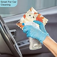 Vista 53 de Juego de 6 paños de cocina reutilizables súper absorbentes para lavar platos, autos y hogar, lavables a máquina