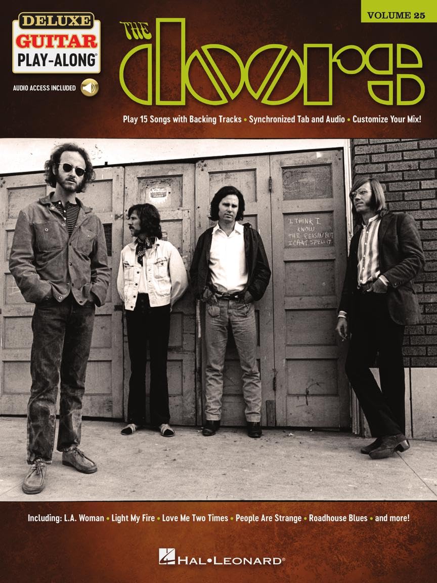 The Doors: Deluxe Guitar Play-Along Volume 25 - 15 Songs with Backing Tracks & Synchronized Tab and Audio