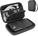 ProCase External Hard Drive Case for Toshiba Canvio Basics -Black | Portable Western Digital WD Elements My Passport Seagate, Samsung T9 and Portable Backup Plus Slim 1TB 2TB 3TB 4TB USB 3.0