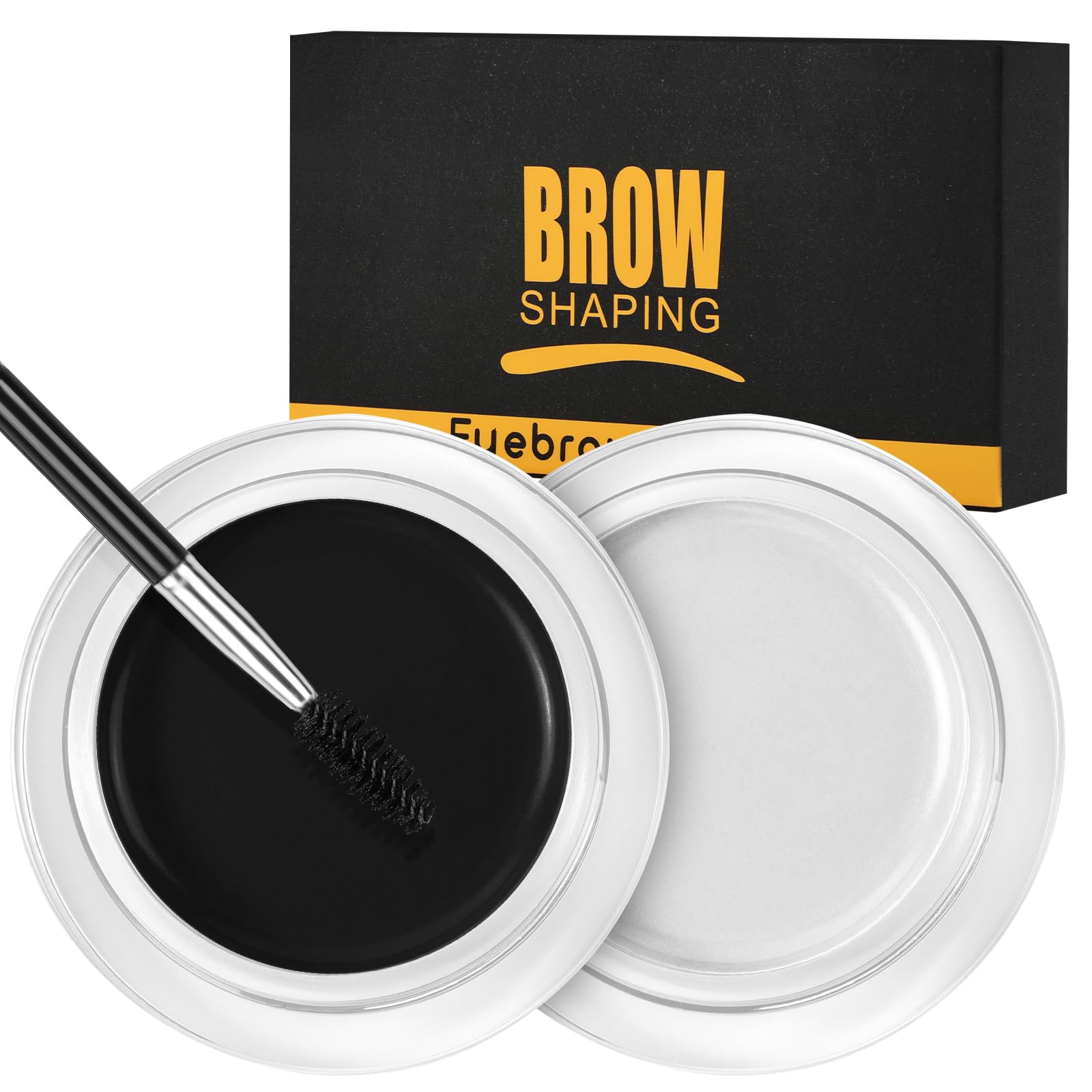 LOPHE Gel Fijadora de Cejas, Crema de Cejas 4,5g, Pomada de Ceja de Larga Duración con Cepillo, Eyebrow Gel para Maquillaje con Efecto Laminado Instantáneo,Pegamento de Ceja Sin Residuos Marrón Oscuro — view 12