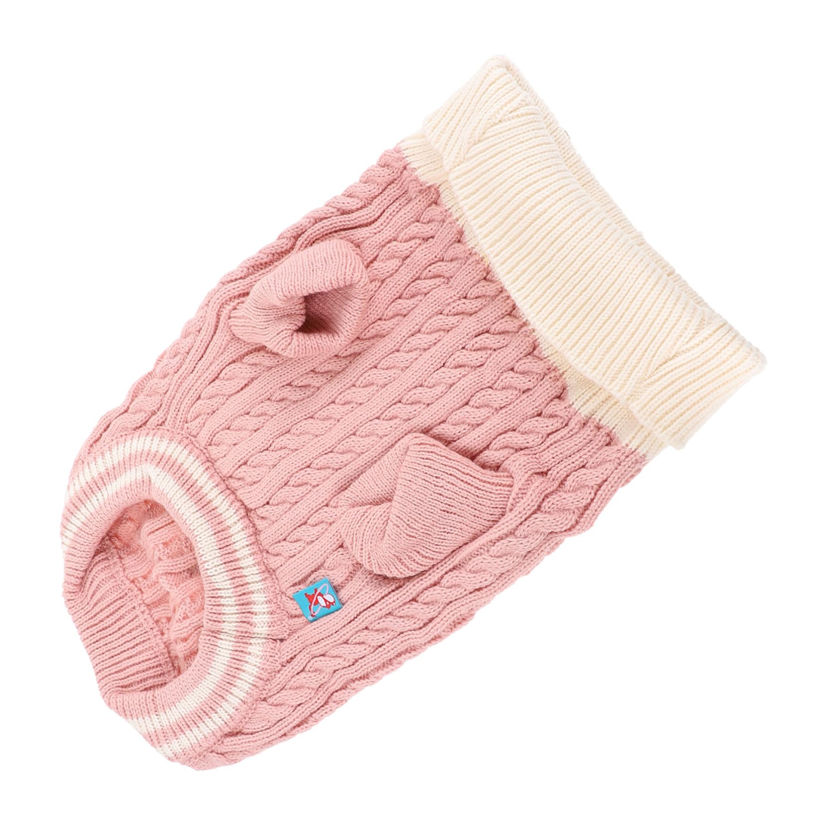 Toddmomy 3pièces Pull Chien Douillet pour -Hiver Vêtement pour Chiens Coton Épais Et Confortable Costume pour avec Manches Couleur Rose XS