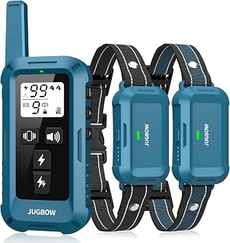 Dog Shock Collar 2 Dogs - 4200FT Dog Training Collars with Remote,Blue
