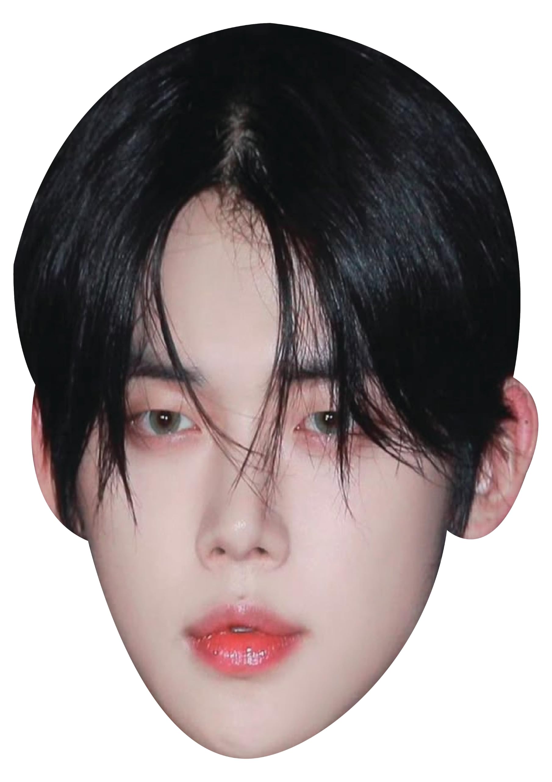 FoxyPrinting Yeonjun (TXT) Celebrity Face Mask – K-Pop Idol Face Mask – Korean Music Star – Funny Mask for Stag Do, Hen Night, Concerts, TV Events, Fancy Dress & Costume Parties, Ready to Wear
