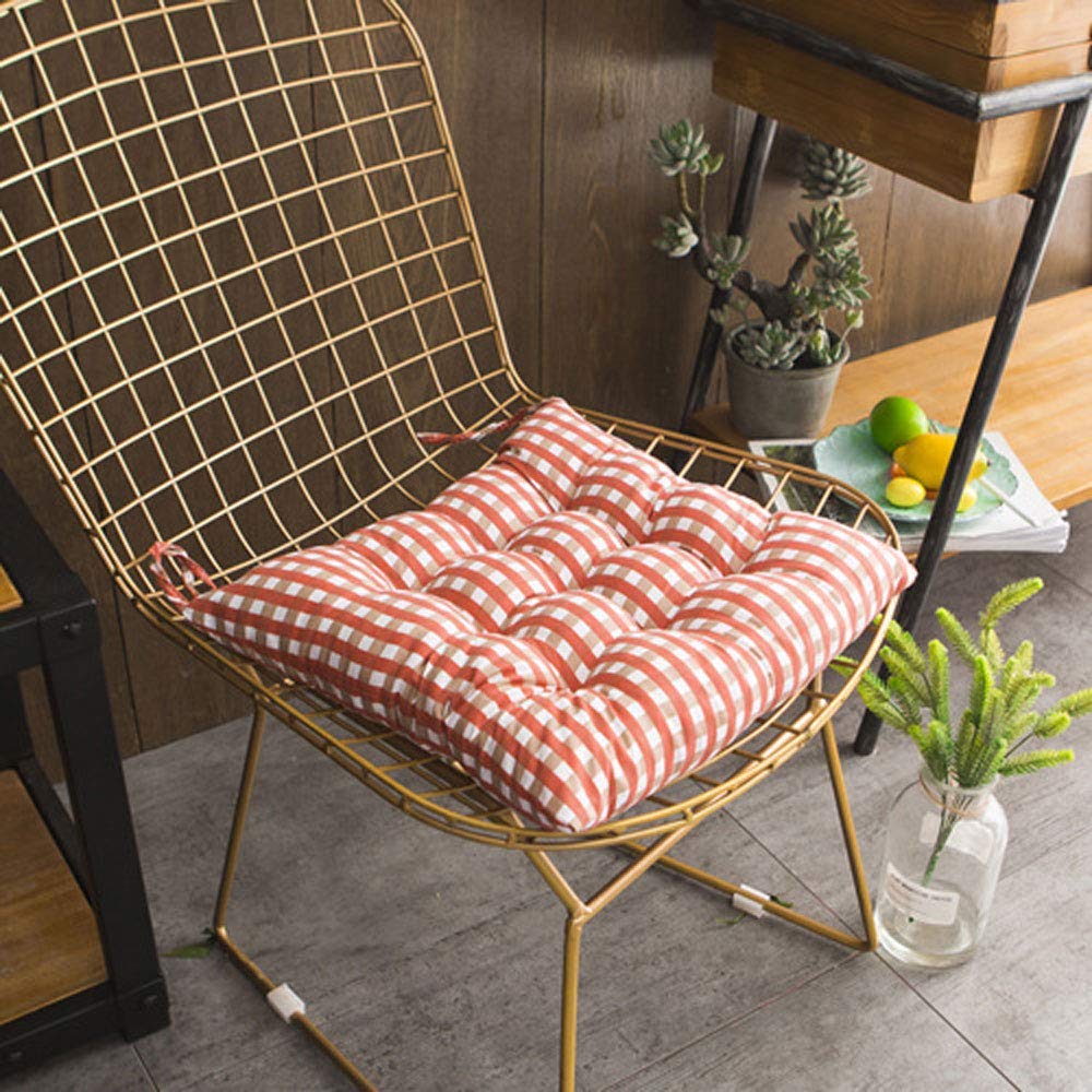 Coussin de chaise en coton FHKBQ coussin de banc rembourré avec attache