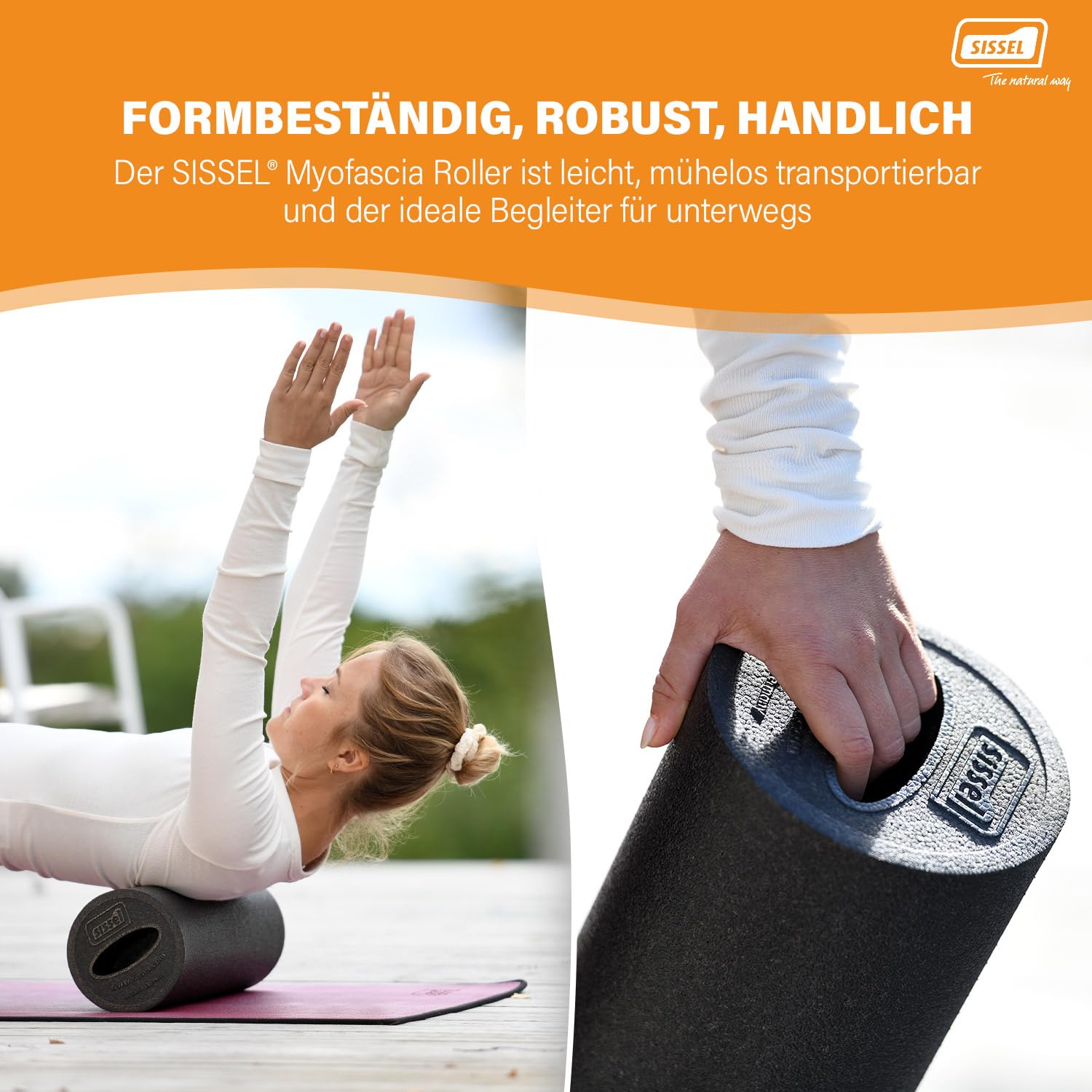 SISSEL Herren Myofascia Roller Soft, 34225W