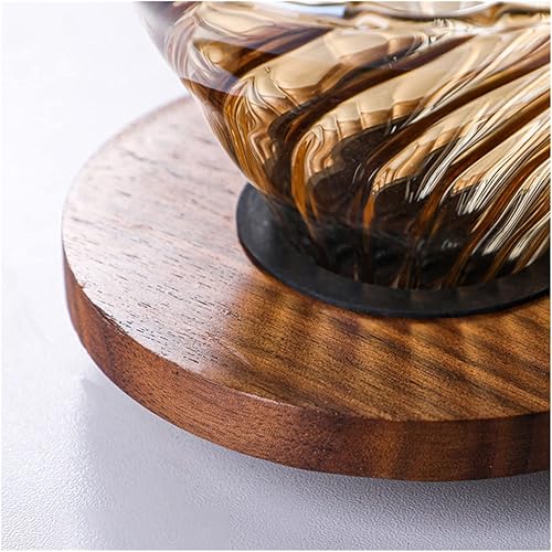 Miniatura 3 de Cafetera Pour Over Coffee Set Dripper Coffee Server Filter Glass Embudo Cafetera de goteo Cafetera Taza de preparación con