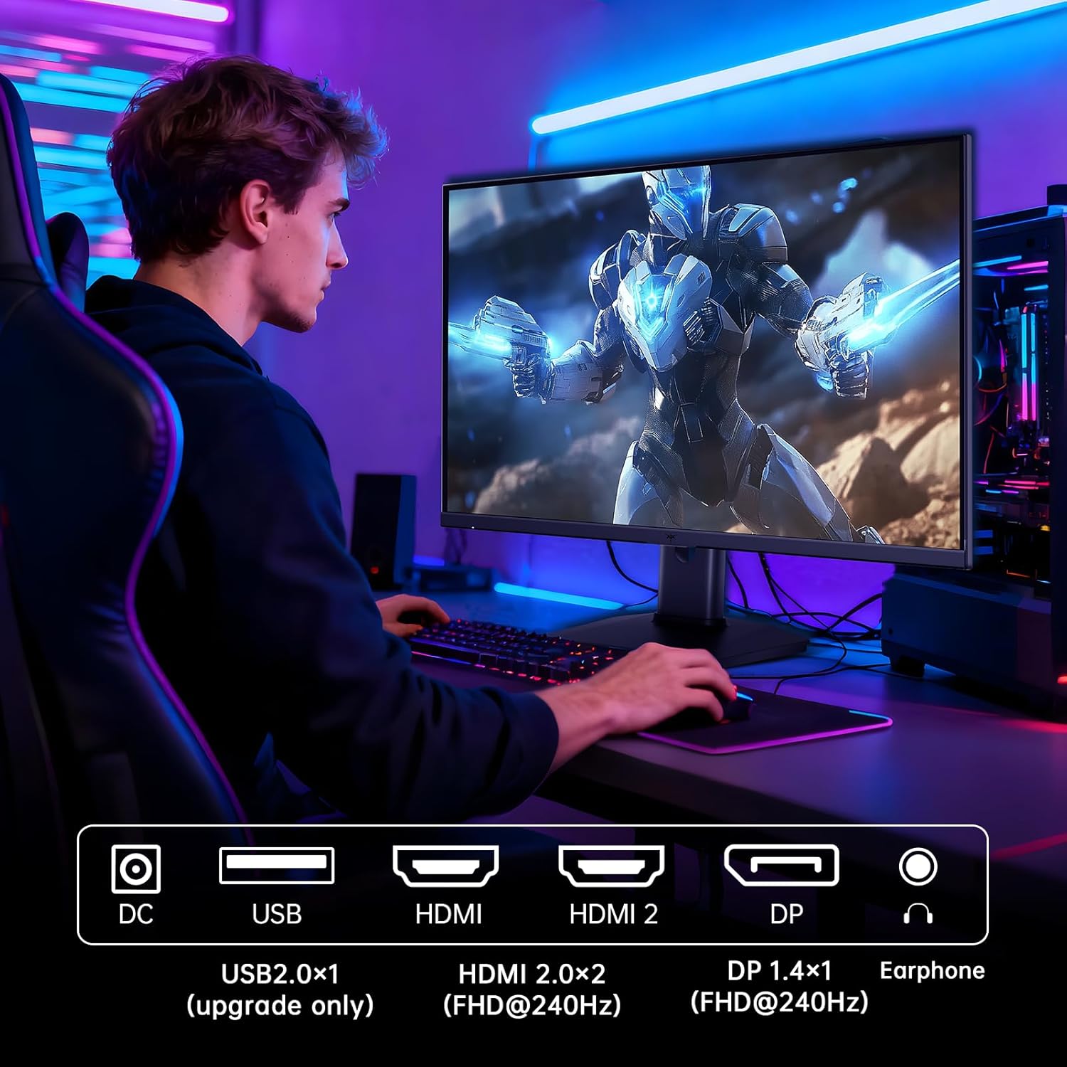 KTC H25T7-3 Adaptive-Sync Feature