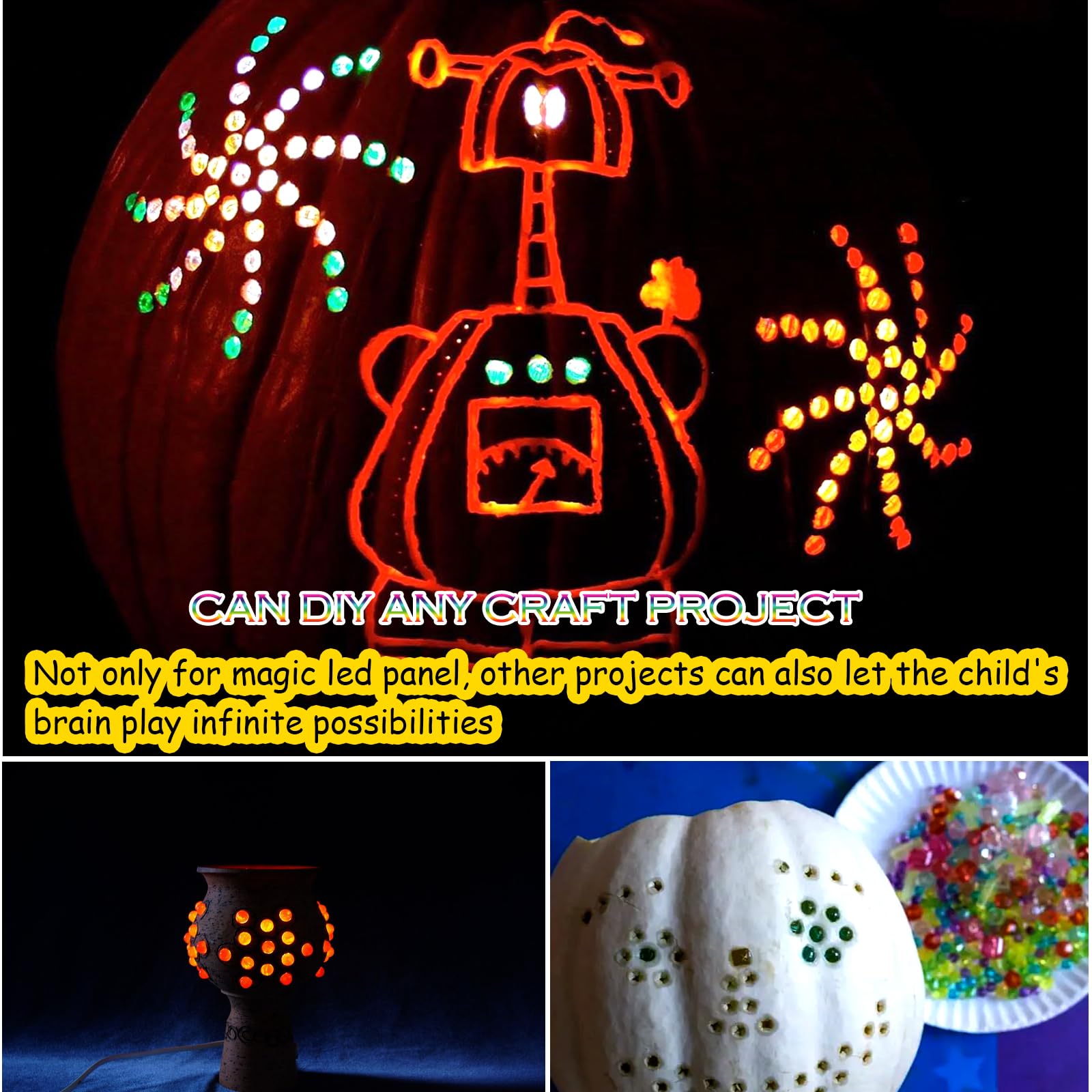 320 Stück Wäscheklammern, Nachfüllpack für Light Brite, helle leuchtende Wäscheklammern, 8 Farben mit ausgezeichneter Klarheit, LED-Leuchtbrett, Spielzeug-Ersatzklammern für Kinder ab 3 Jahren