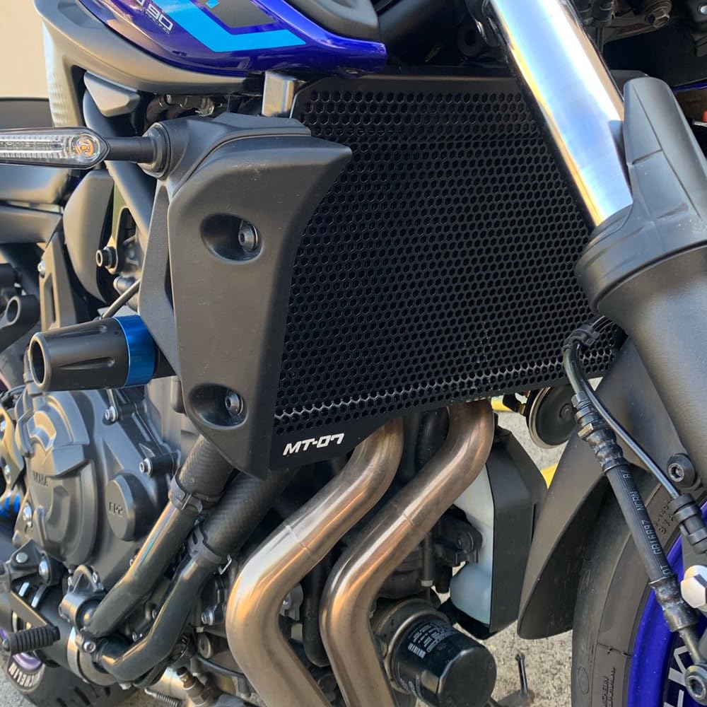 MT07 2018-2024 YZF-R7 2022-2026 FZ-07 2018-2020 Protector de radiador | T5-5754 Aluminium | Radiador Protección Moto