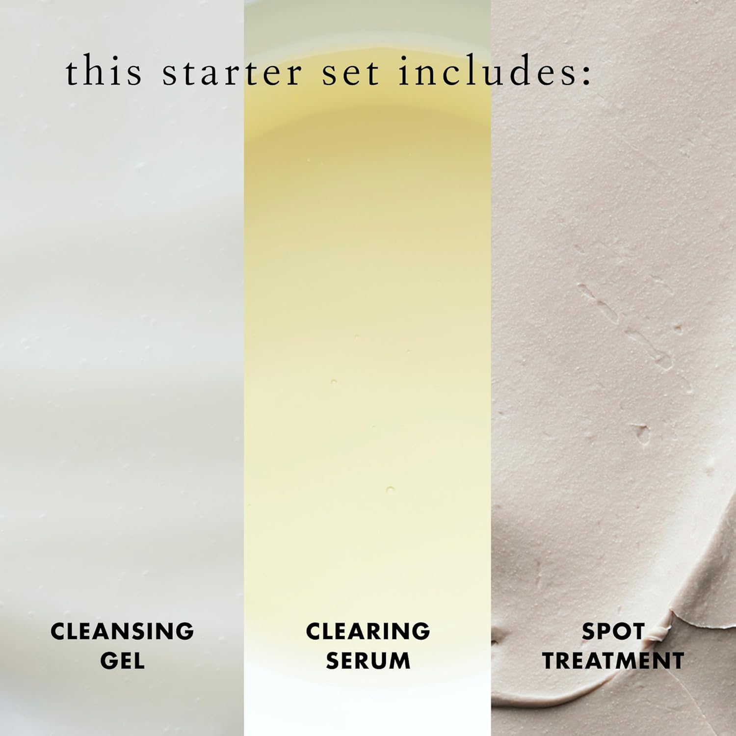 Bioelements 3-Step Starter Set: Acne Prone Skin - Includes Pore Thing, Daily Meds & Spot Defy - Vegan, Gluten Free - Never Tested on Animals