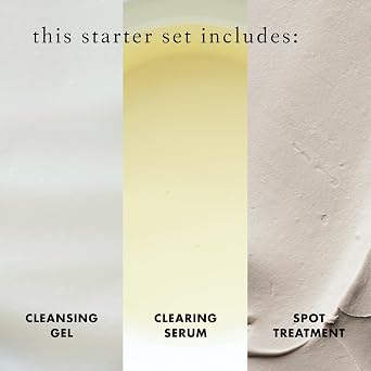 Bioelements 3-Step Starter Set: Acne Prone Skin - Includes Pore Thing, Daily Meds & Spot Defy - Vegan, Gluten Free - Never Tested on Animals