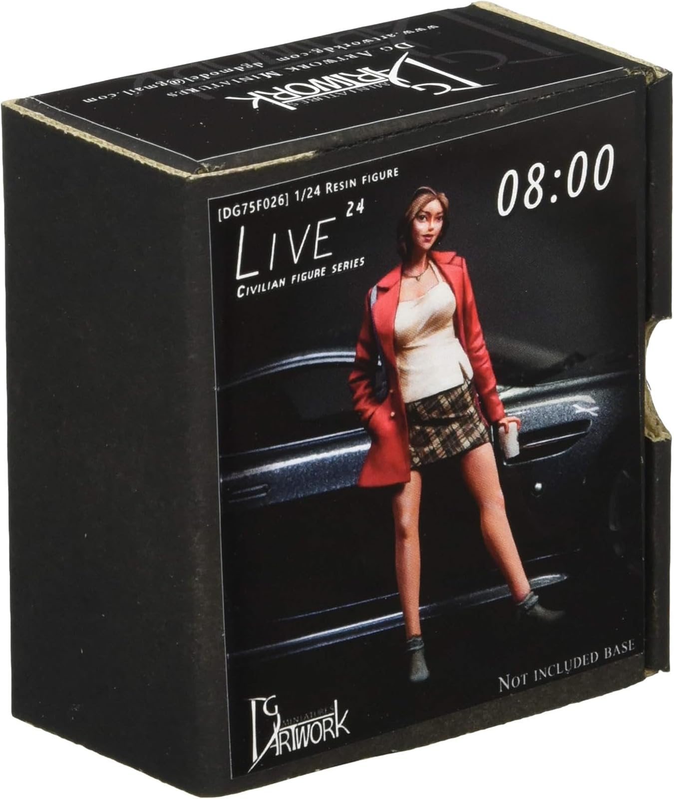 ルシェル　組み立て塗装済みレジン製フィギュア 1/35 パワースーツを身に付けた盗賊団の美少女首領 未塗装 レジン製