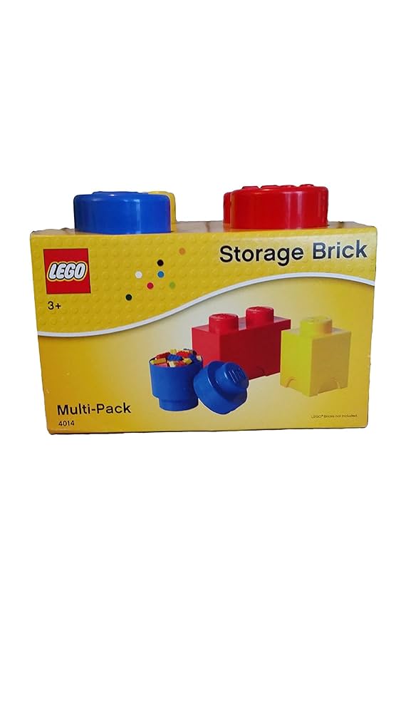 Amazon.com: Room Copenhagen, LEGO Storage Brick Multipack