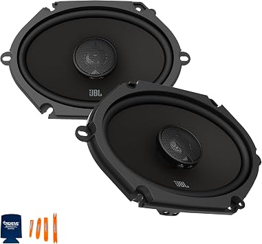 Jbl - زوجان من أنظمة السماعات الصوتية للسيارة ذات الحجم المخصص Stadium862f 6 × 8 بوصة بدون شواية