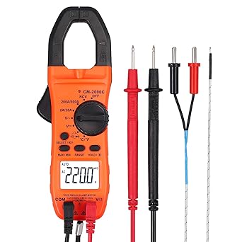 Amazon Proster デジタル クランプメーター 00カウント Ncv Ac電流 Ac Dc電圧 連続性 ダイオード 温度 抵抗 テスター 産業 研究開発用品 通販
