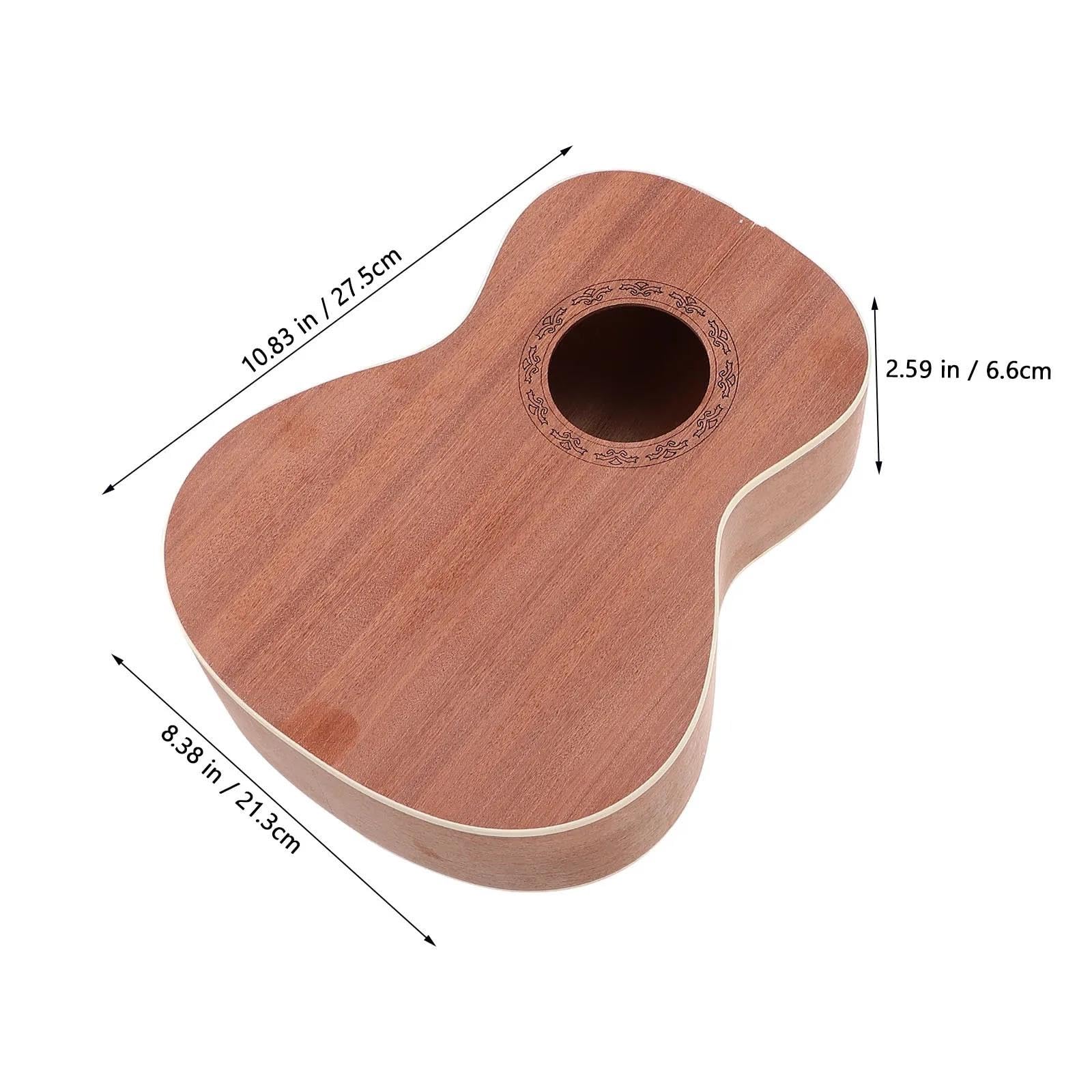 Profesjonalna Ukulele 1 Zestaw DIY Ukulele Zestaw Ręcznie Robionych Pół Rzemieślniczych Instrumentów Muzycznych Trwałe Dla Początkujących I Dorosłych