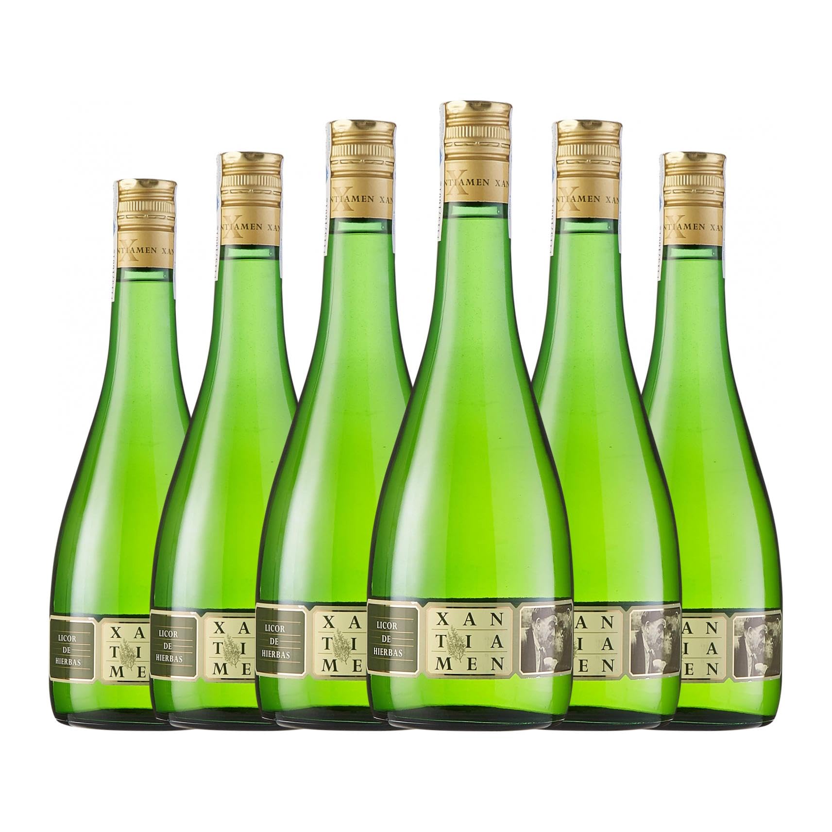 Licor de hierbas Osborne Xantiamen 70 cl (Caja de 6 Botellas de 70 cl)