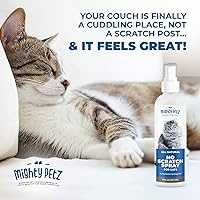 Vista 4 de Mighty Petz Spray disuasorio para gatos, repelente de interiores para muebles, plantas, protector de sofá. Aerosol antiarañazos seguro, no tóxico