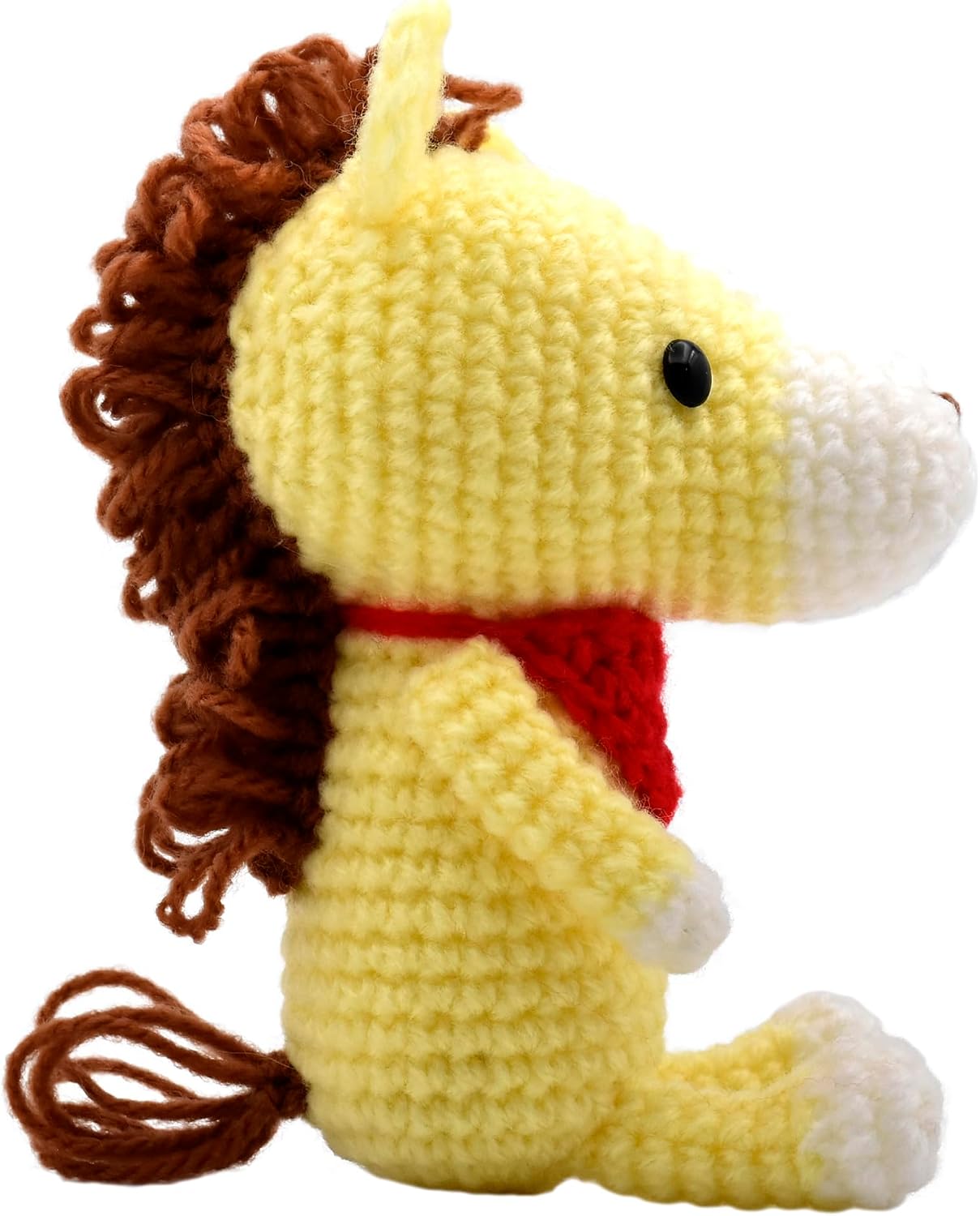 NASKA Amigurumi Kit, Horse Melena (Uses Popfruit, Nao), MI-25 Design, Miyuki Ichikawa