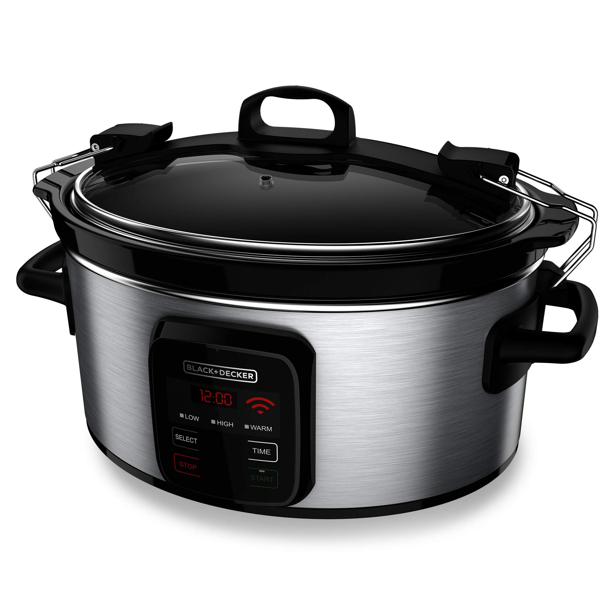 BLACK+DECKER SCW3000S WiFi Enabled 6-Quart Slow Cooker