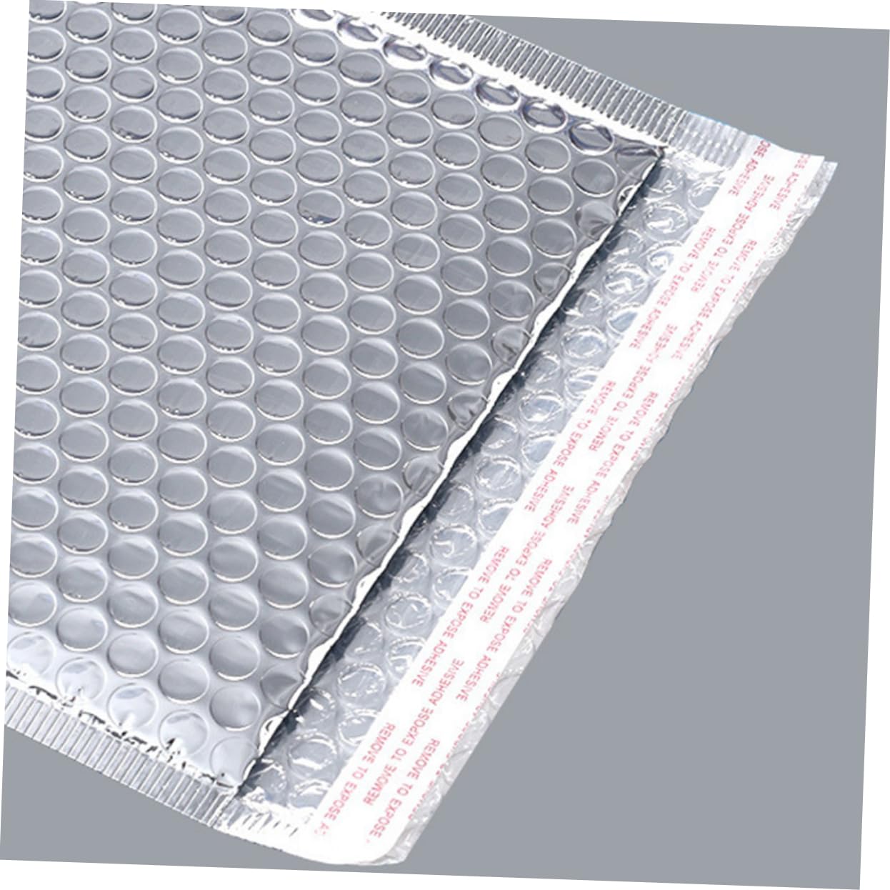 Buste Spedizione Pluriball Argento 50 Pezzi Pet Formato Busta | Etichettabili a Mano e Stampabili, Leggere per Invii e Negozi, Confezione da 50 Pezzi