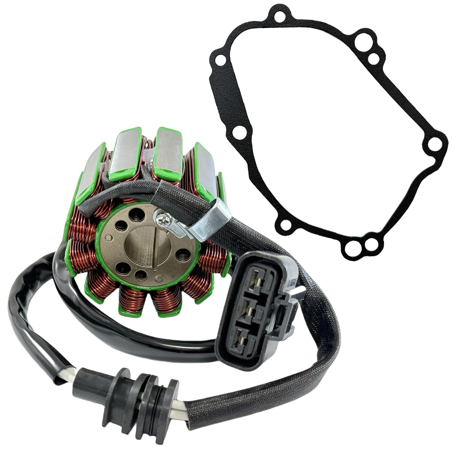 Photo 1 of BIGLKNM Magneto Stator Coil and Gasket for Yamaha YZF-R1 R1 FZ1 FZ8 FZS1
