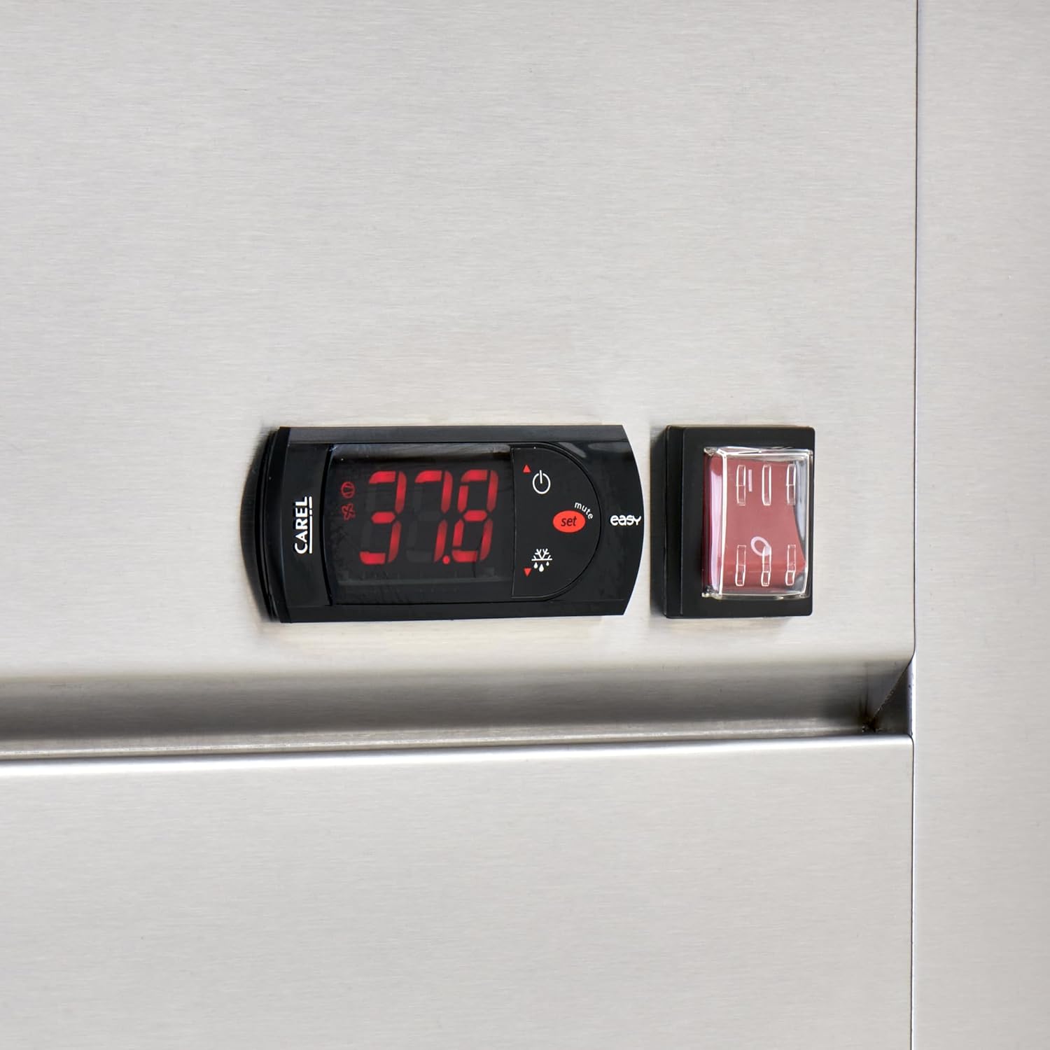 Kratos Commercial Refrigerator 1 Door Reach In, Narrow Depth, Stainless Steel, 29" W (67K-010)