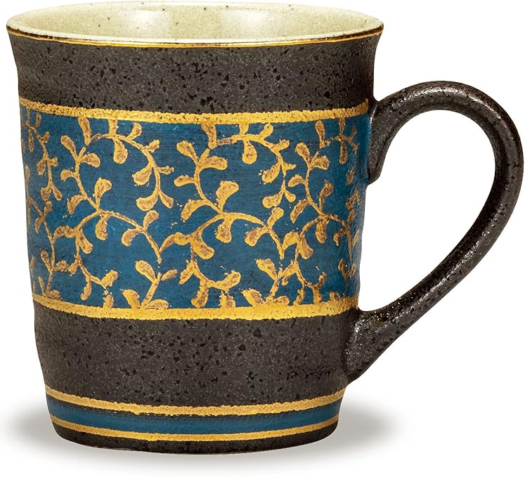 Amazon Co Jp おしゃれ 九谷焼 マグカップ 金唐草 青 陶器 食器 日本製 ブランド ホーム キッチン Amazon Co Jp おしゃれ 九谷焼 マグカップ 金唐草 青 陶器 食器 日本製 ブランド ホーム キッチン