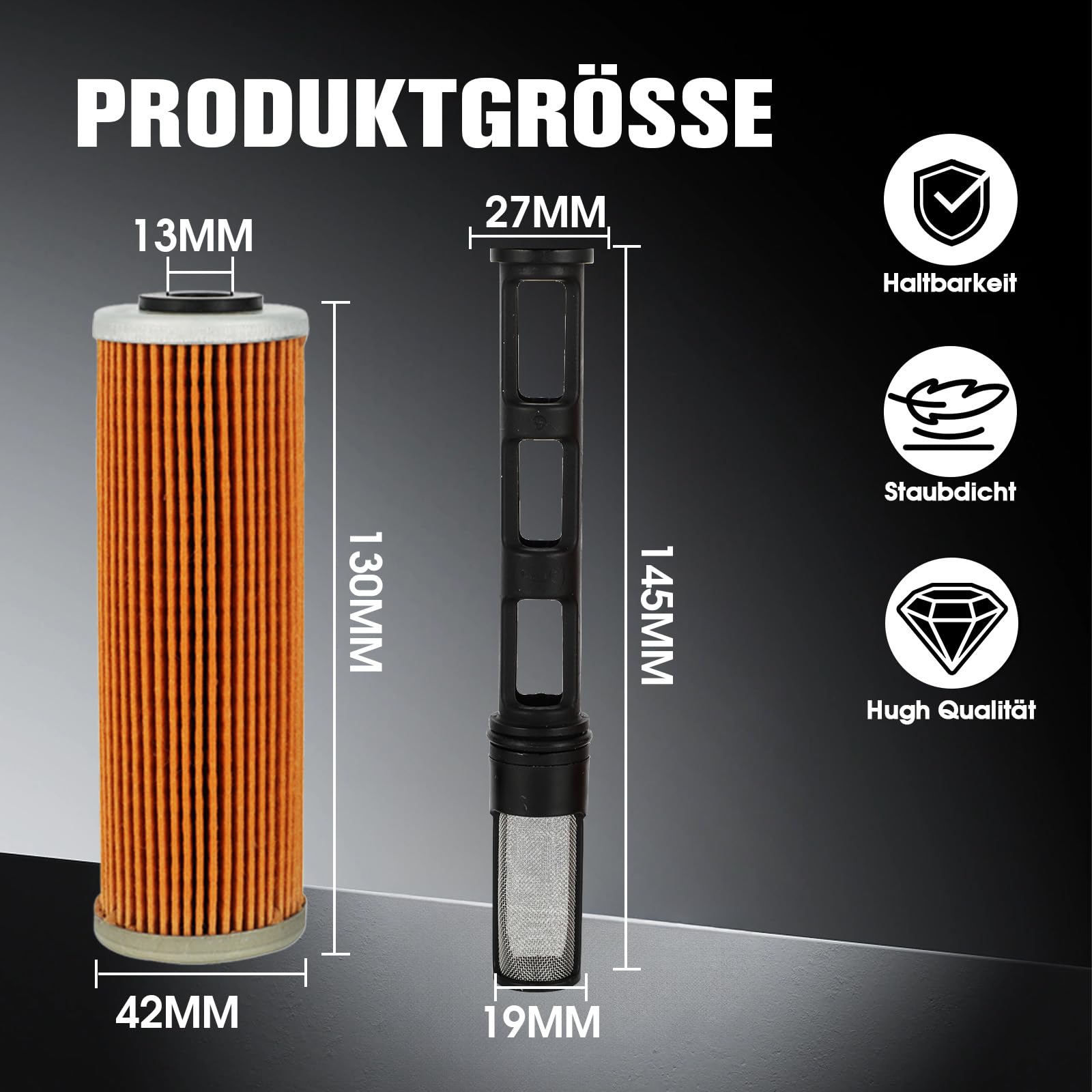 Motorrad-Ölfilter-Luftfilter Kit Filtros Aceite OEM Ersatz für KTM 790-1290 Duke Adventure