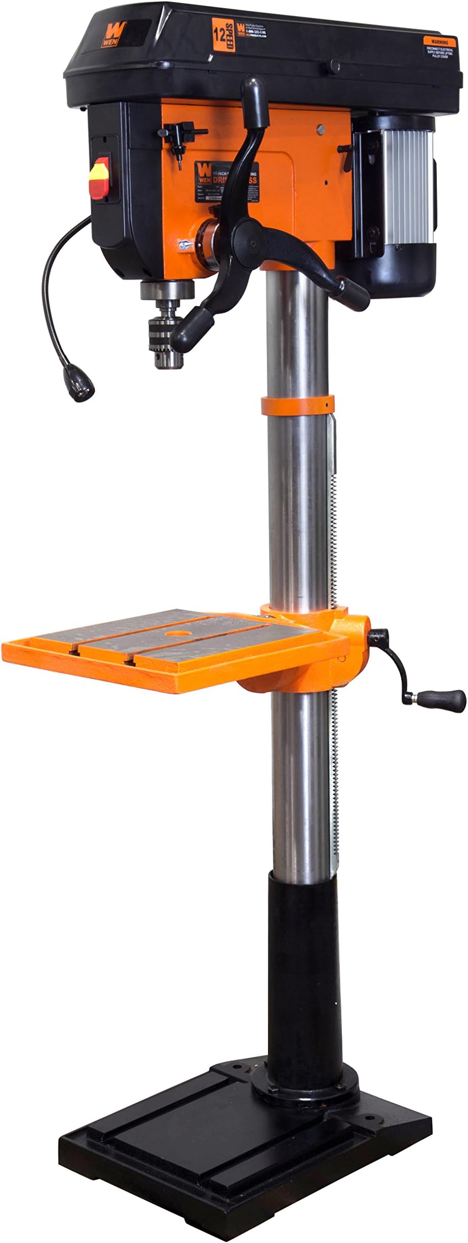 WEN 4227T 13-Amp 12-Speed Floor Standing Drill Press