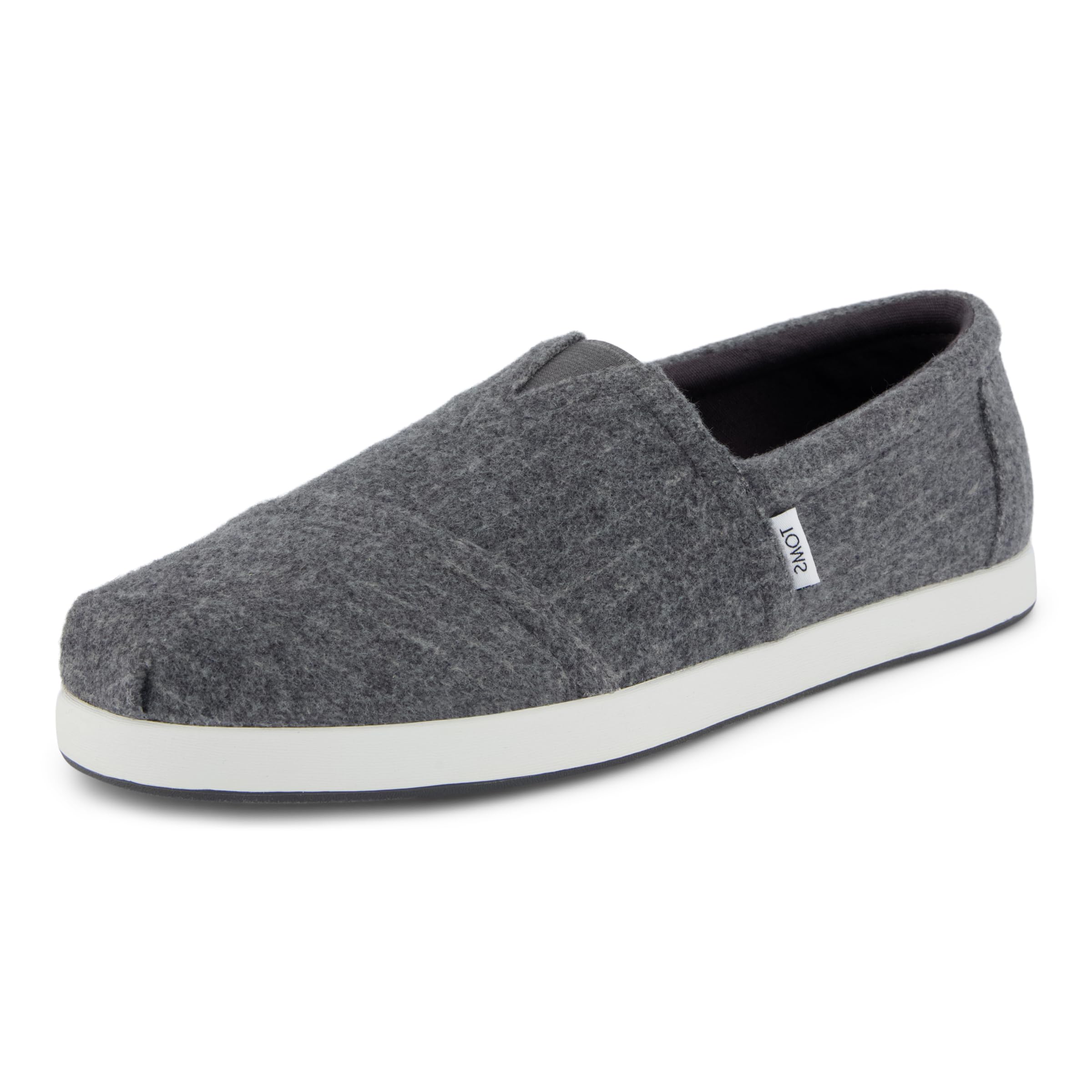 TOMS Men's Alp FWD Espadrille, Drizzle Grey Cozy Stripe, 6