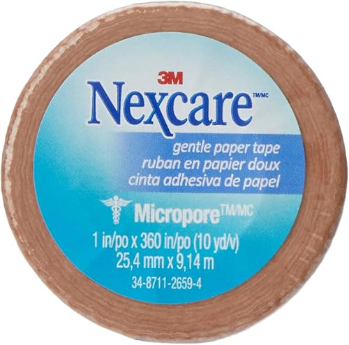 Nexcare 529-P1 Paper First Aid Tape, 9.1 Meter Length x 25 mm Width