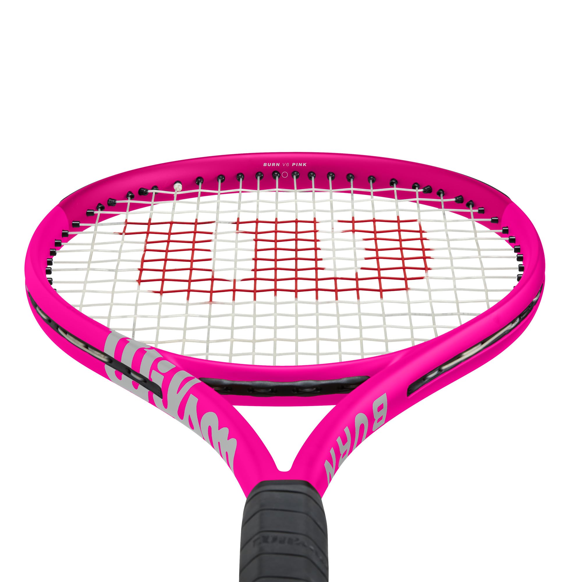 Wilson Burn V6 105 S Tennis Racket - Pink, Grip Size 1-4 1/8