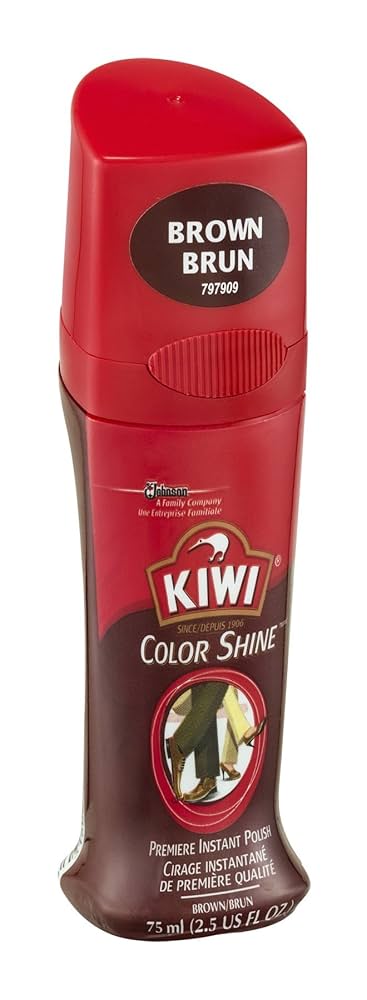 Amazon.com: Kiwi Brown Brun Color Shine Polish, 2.5-Ounces
