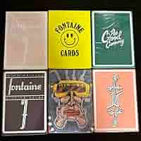 fontaine playingcards 6種セット Fontaine Chinatown Playing Cards - Butterfly Magic Store