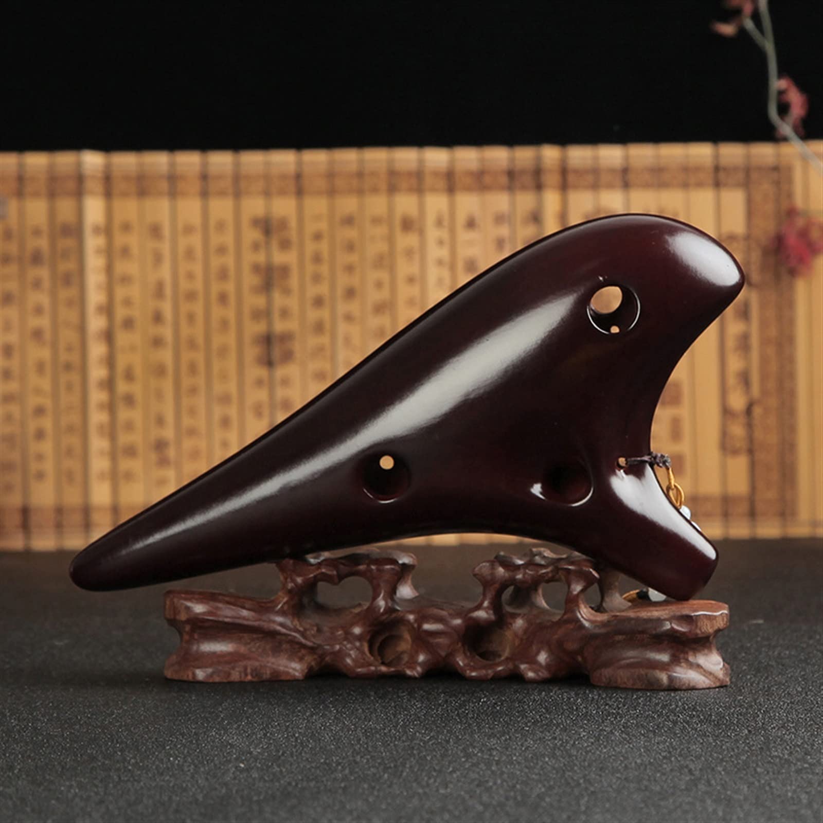 Profesjonalny 12-otworowy Altowy Ceramiczny Ceramiczny Instrument Muzyczny Dla Początkujących Wędzony Ocarina Brzmi Dobrze początkujących ocarina