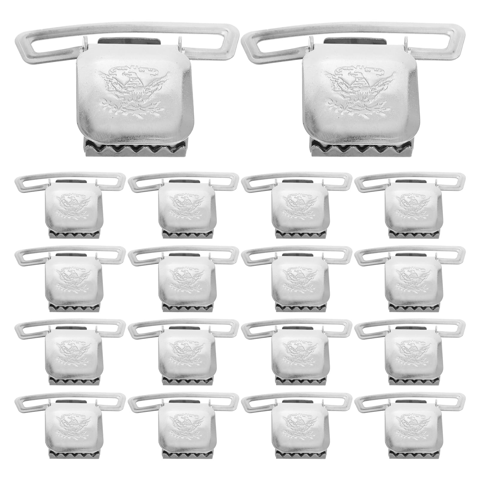 Clips solides pour combinaison de travail avec boucles réglables
