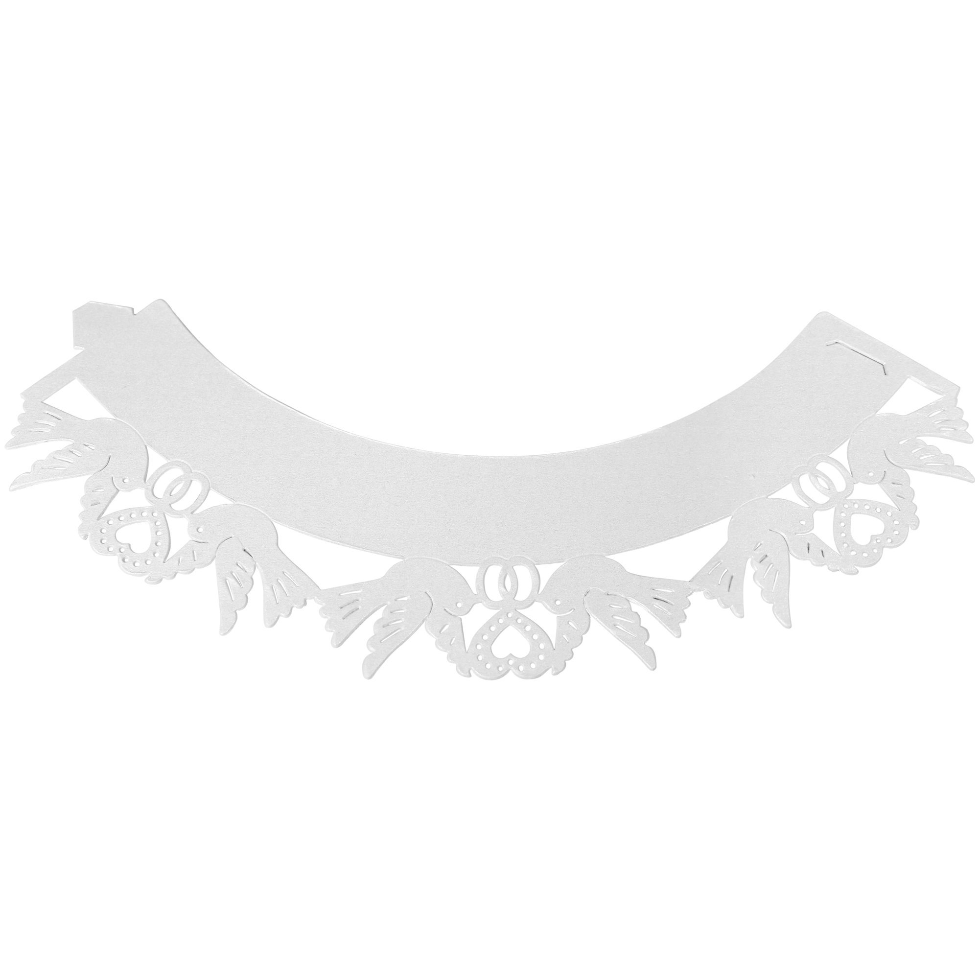 PME White Dove Cupcake Wrappers, Pack of 12